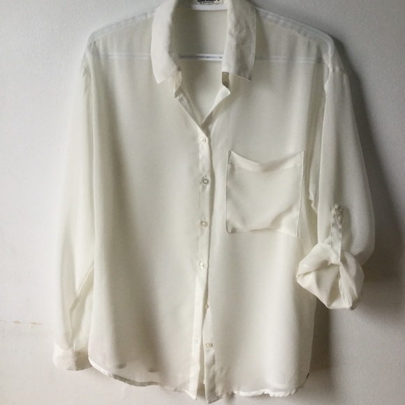🔥2/25$🔥Nice white blouse - Picture 3 of 3